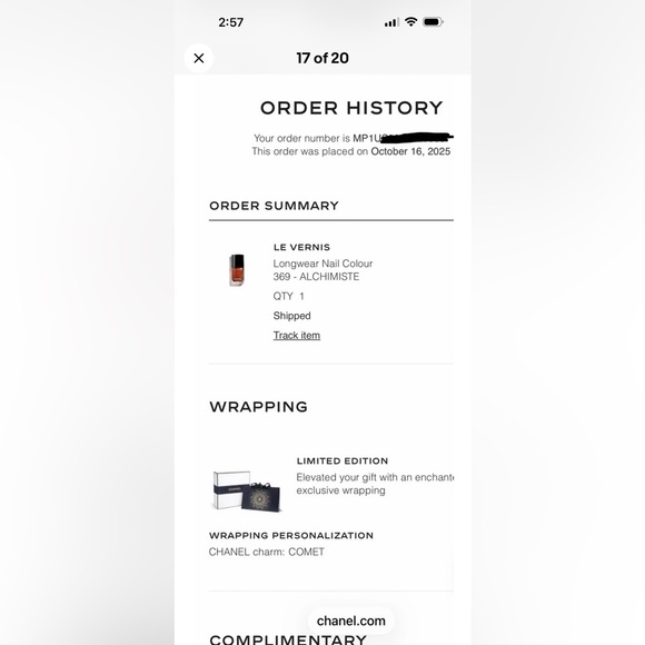 CHANEL Beauty Collection with Elegant Blue Bag - Picture 13 of 16